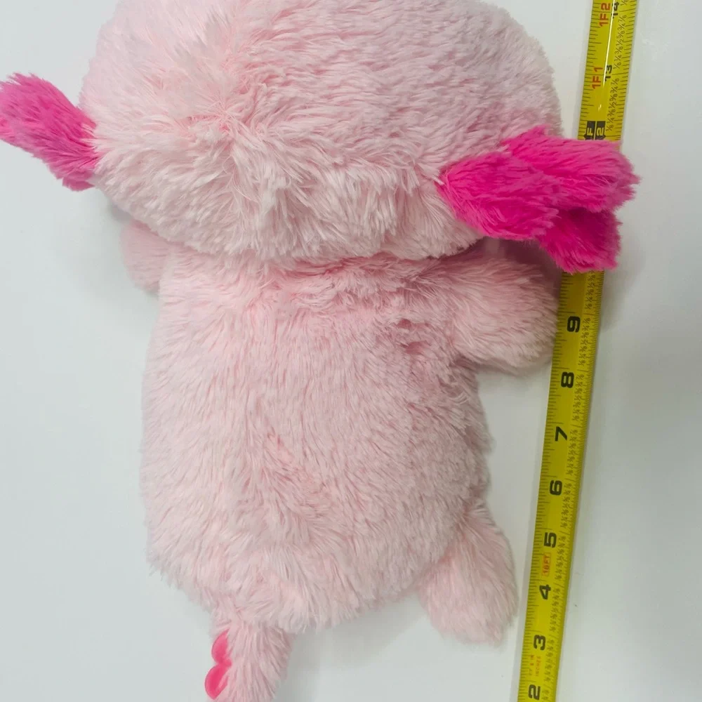 Cuckool Axolotl Pink Salamander Heatable Plush Stuffed Animal Microwaveable 14”